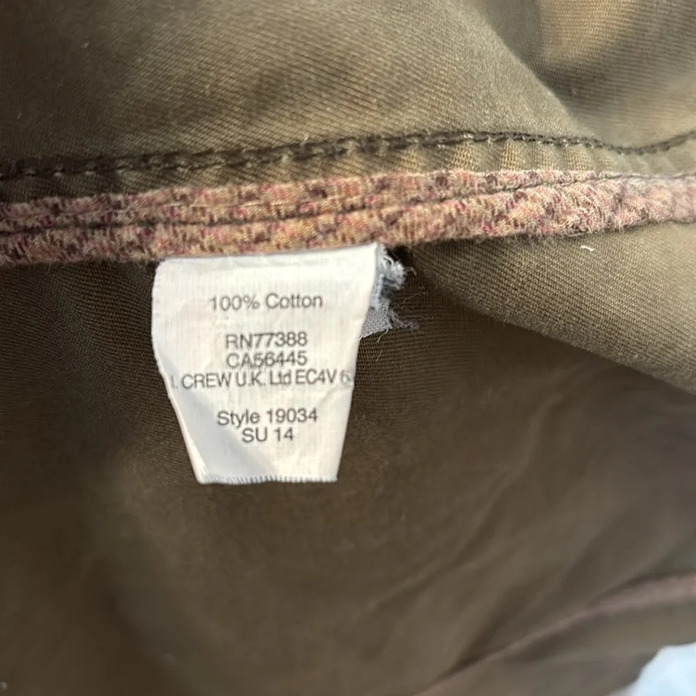 J. Crew Downtown Field Jacket Large